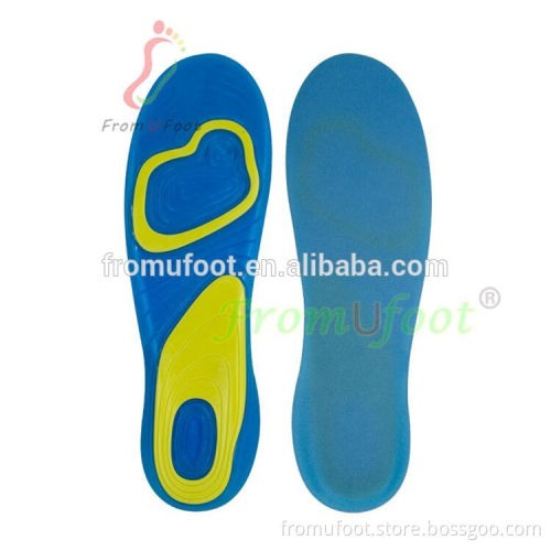 ZRWR14 2016 New design Shock Absorbing Shoe Insoles, Soft Gel Insoles For Shoes